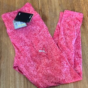 Puma Coral Floral Leggings